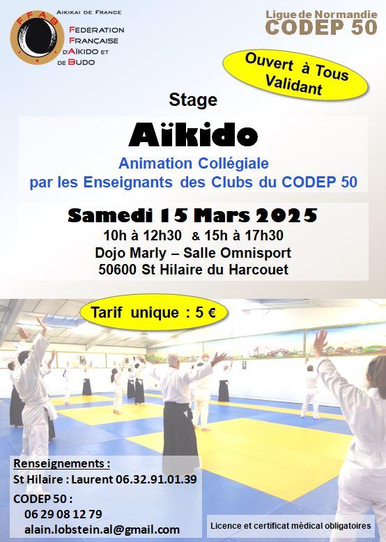 Stage collegiale codep50 mars 2025